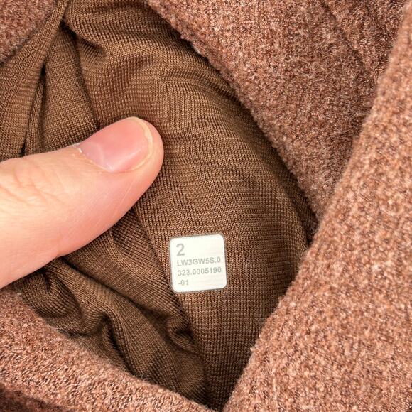 Lululemon Womens Lounge‎ Athleisure Sporty Looped Terry Fleece Half Zip Hoodie 2 - Picture 6 of 8